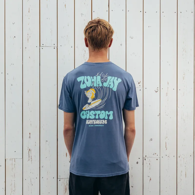 Zuma Jay Tube Tee Faded Blue-3